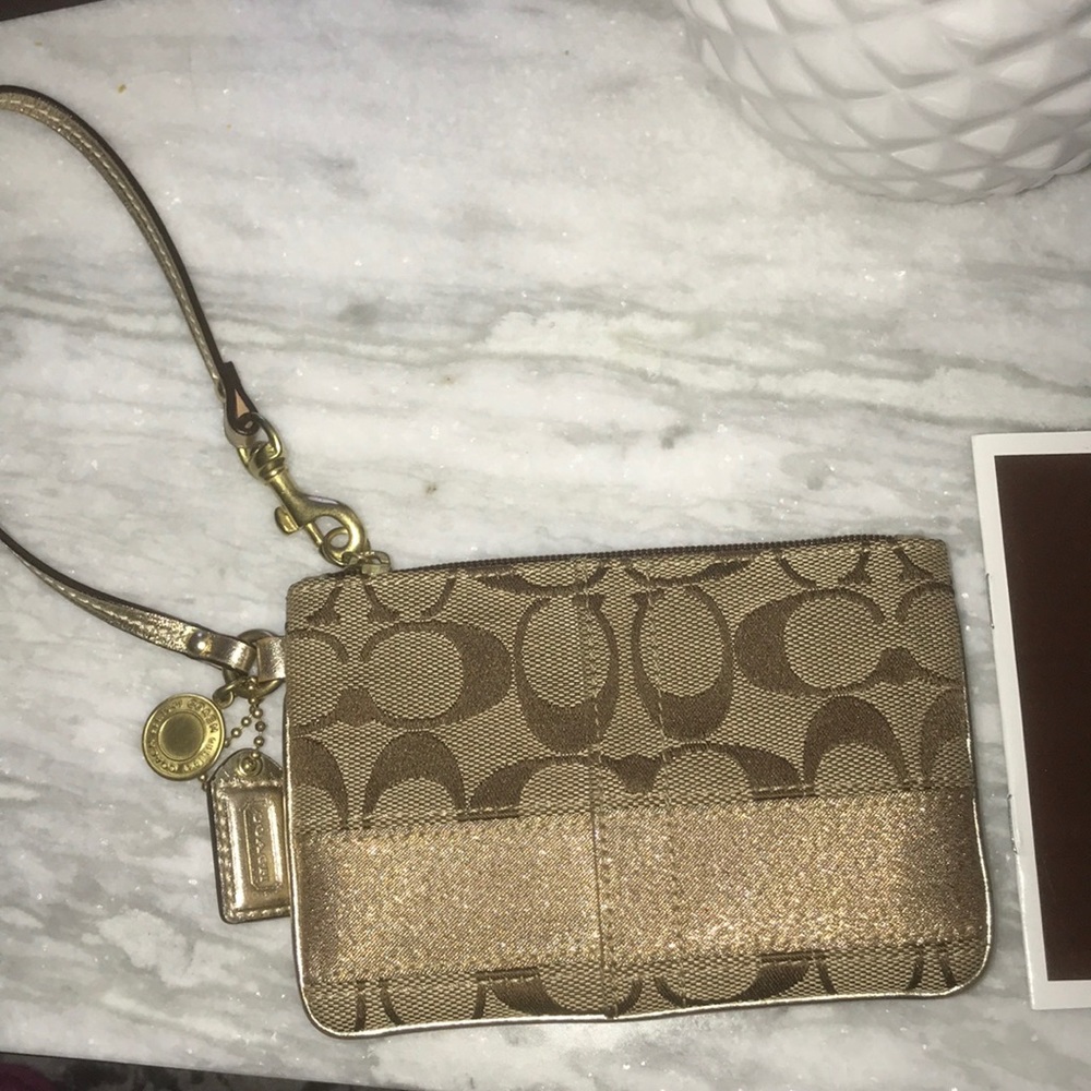 Coach wristlet